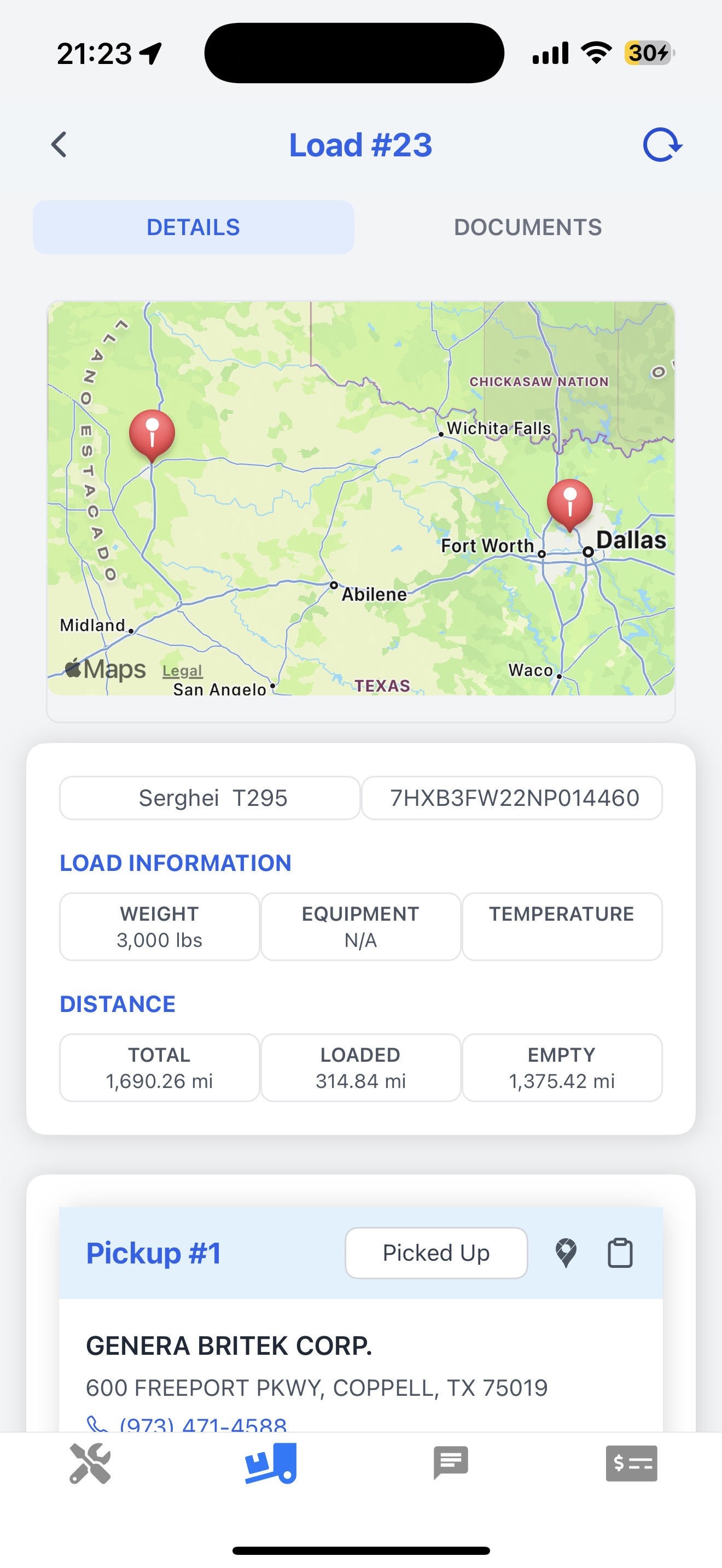 DENEMO Driver App